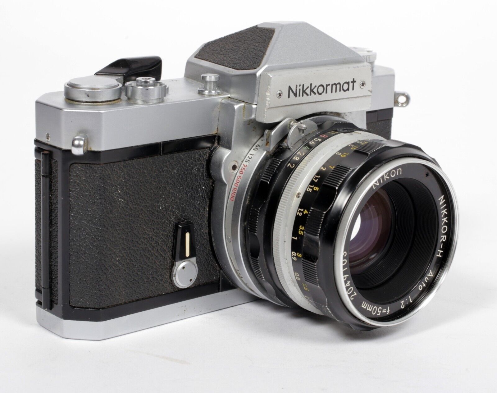 Nikon Nikkormat FTn 35mm SLR film camera with Nikkor H 50mm F12 ...