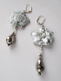 Image 3 of Silver Strand Earrings