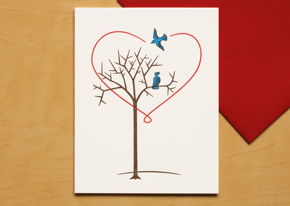 Image of Lovebirds Card