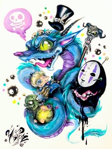 Image of "Voodoo Haku" Original Painting