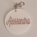Personalised Bag Tag/Keyring