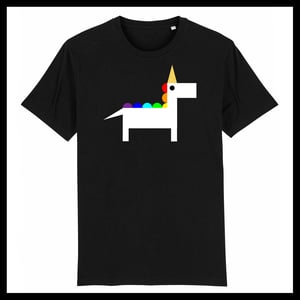 ADULTXS Camiseta Colores Unicornio Geométrico