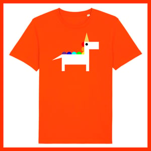 Camiseta Colores Unicornio Geométrico