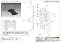 Image 2 of UFRC AE B6 Transmission Spacer Set