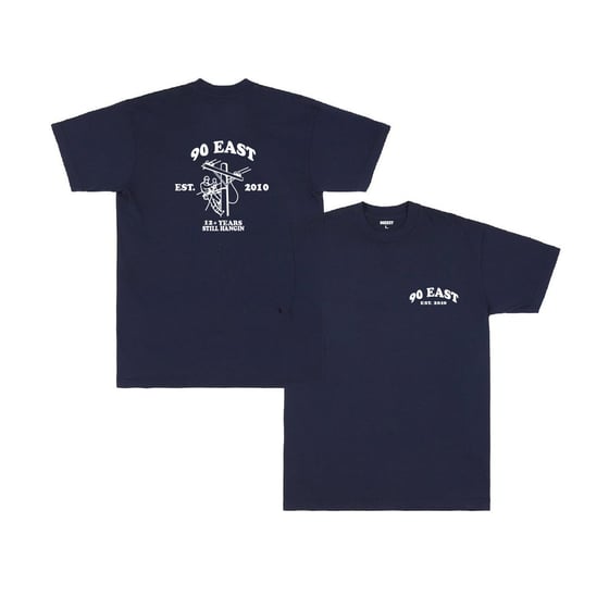 Image of 90East Hanging Tee - Navy