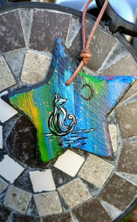 Image 1 of Moon gazing fox slate star