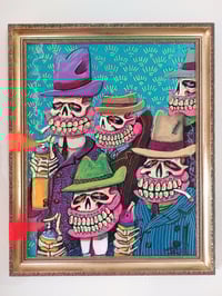Image 1 of MOLAR MOB  Framed canvas panel 