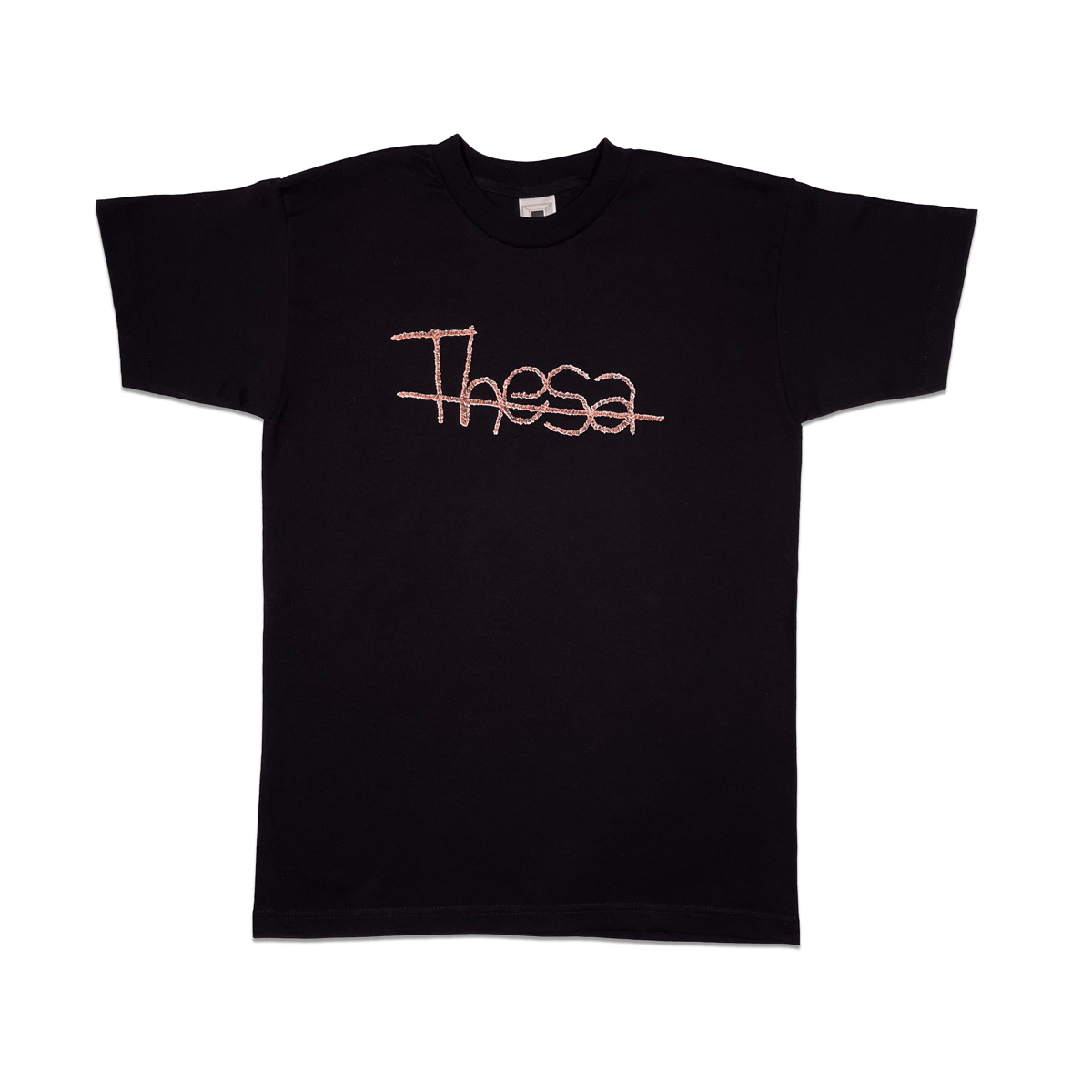 Image of Wire Text - Black