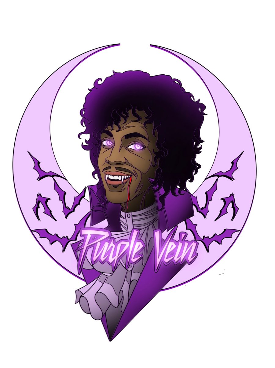 Image of Purple Vein by Jordan Noir (Sticker Only)