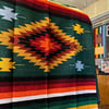 AUTHENTIC MEXICAN BLANKET - GREEN