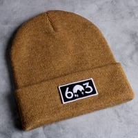 603 Tan winter beanie