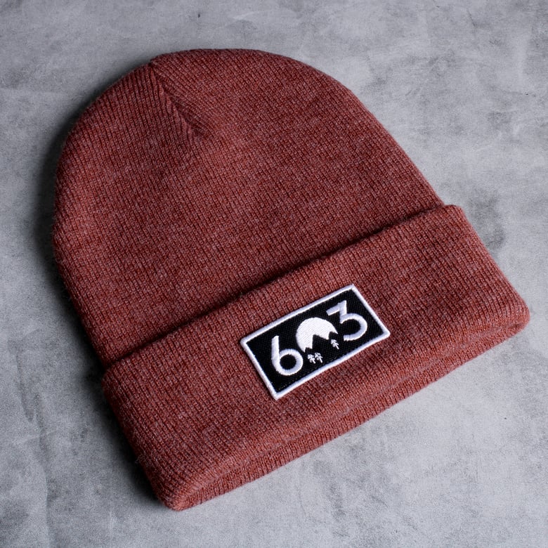 Image of 603 Vintage Red winter beanie