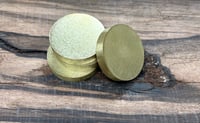 1.5" diameter brass round blank 1/4" thick 