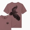 Eagle Back Print T-Shirt Organic Cotton