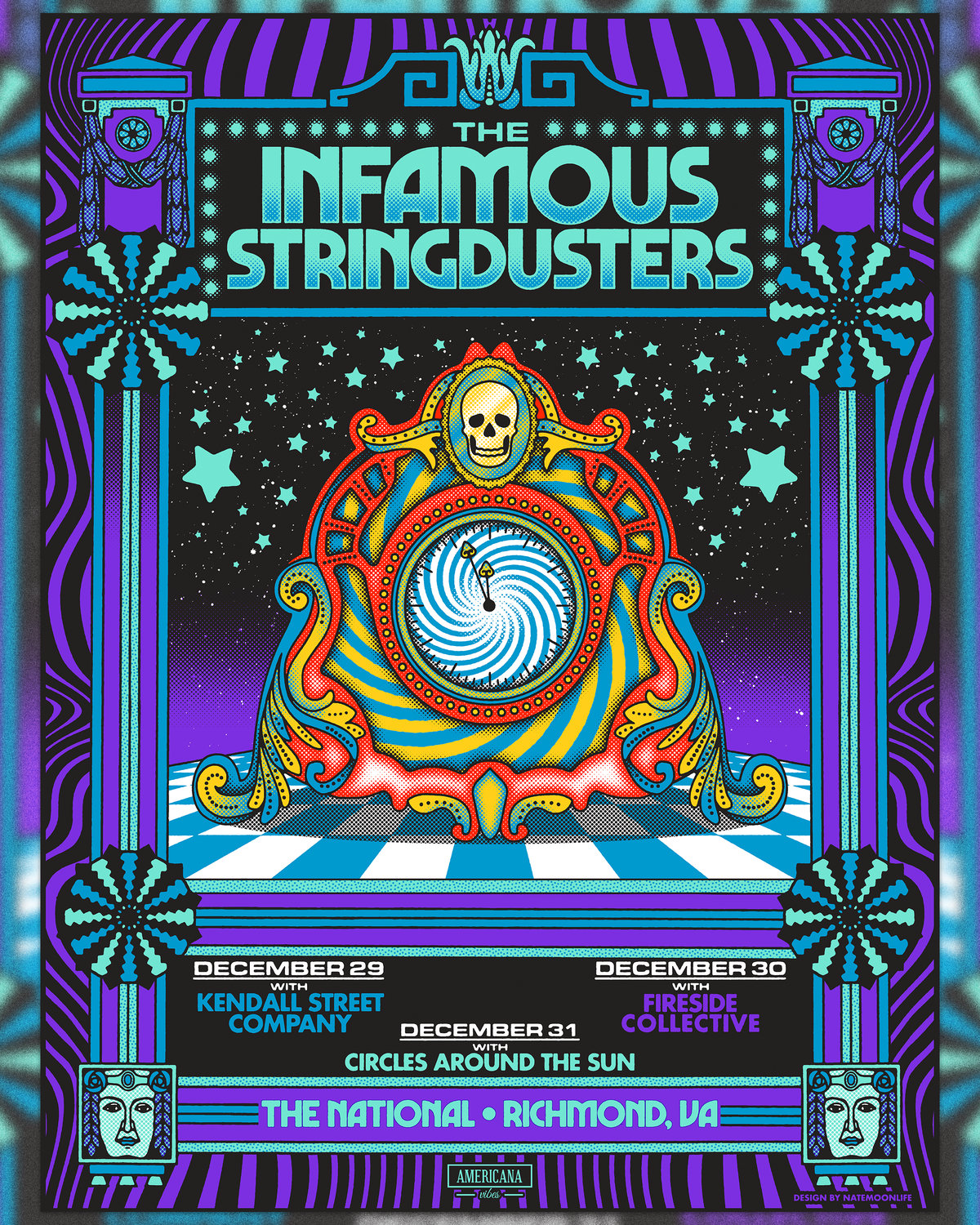 The Infamous String Dusters • NYE • 18"x24"