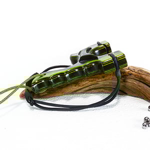 Image of Custom Wood Slingshot, Survivalist Sling Shot, Left or Right Handed, Wood Catapult, Unique Gift