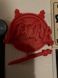 3D printed Section8skatepark logo magnet