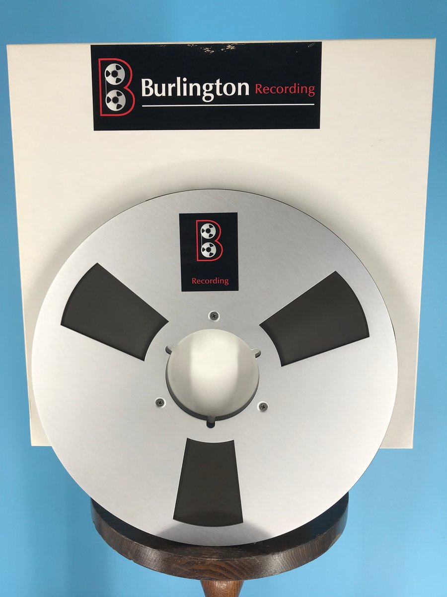 ANALOG TAPES — Burlington Recording 1/4x 600' PRO Series Reel To