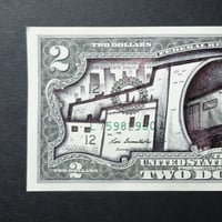 Image 2 of "$2 Bill (#7)" (2023)