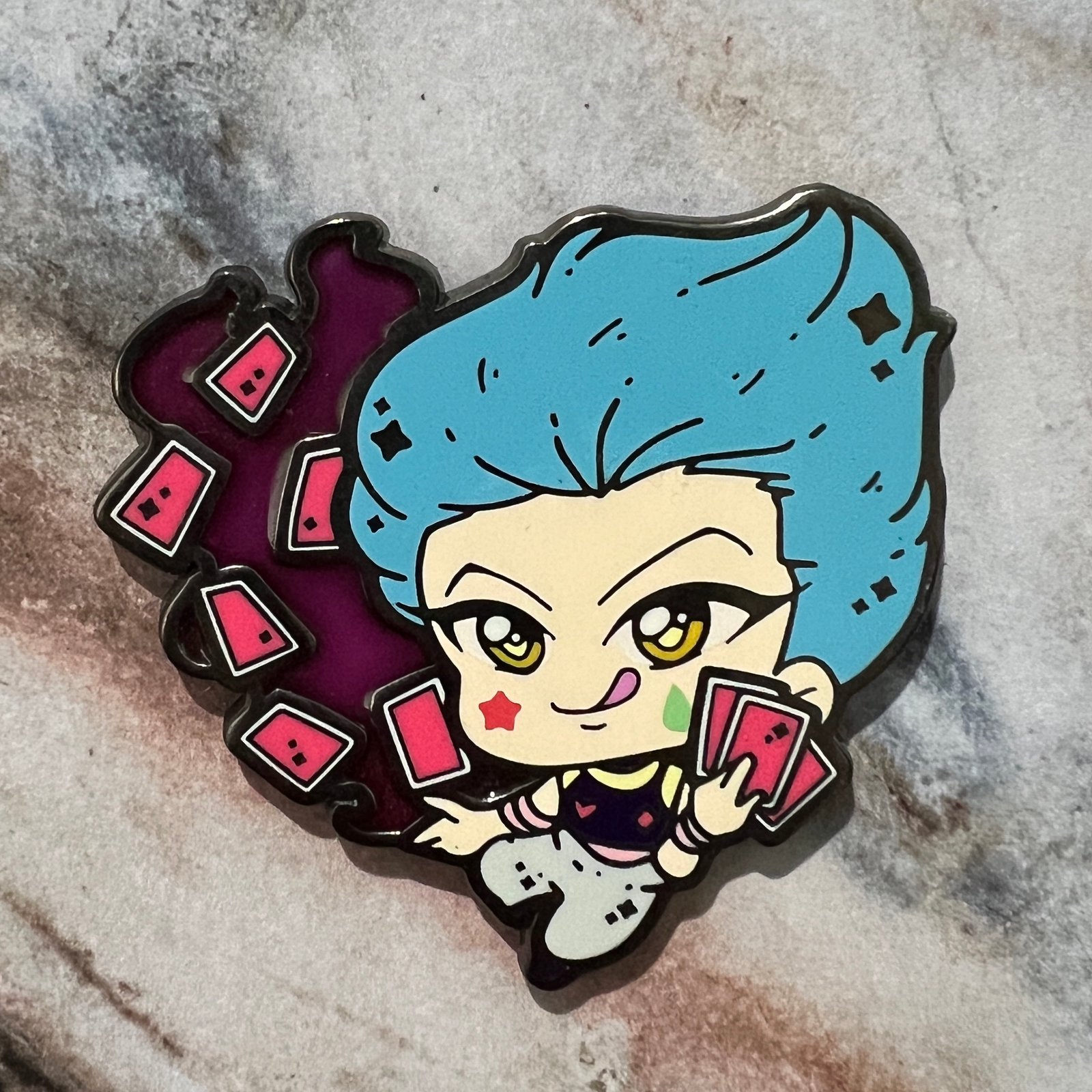 LE* Stained Glass: Hisoka the Magician | Pinodactyl