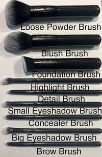 Image 2 of Makeup Brush Set