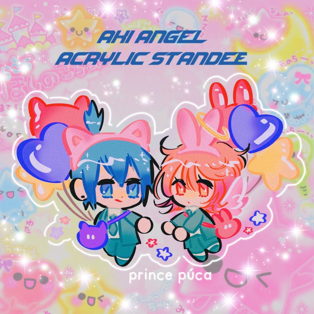 Image of Aki x Angel Chainsaw Man acrylic standee 8cm 