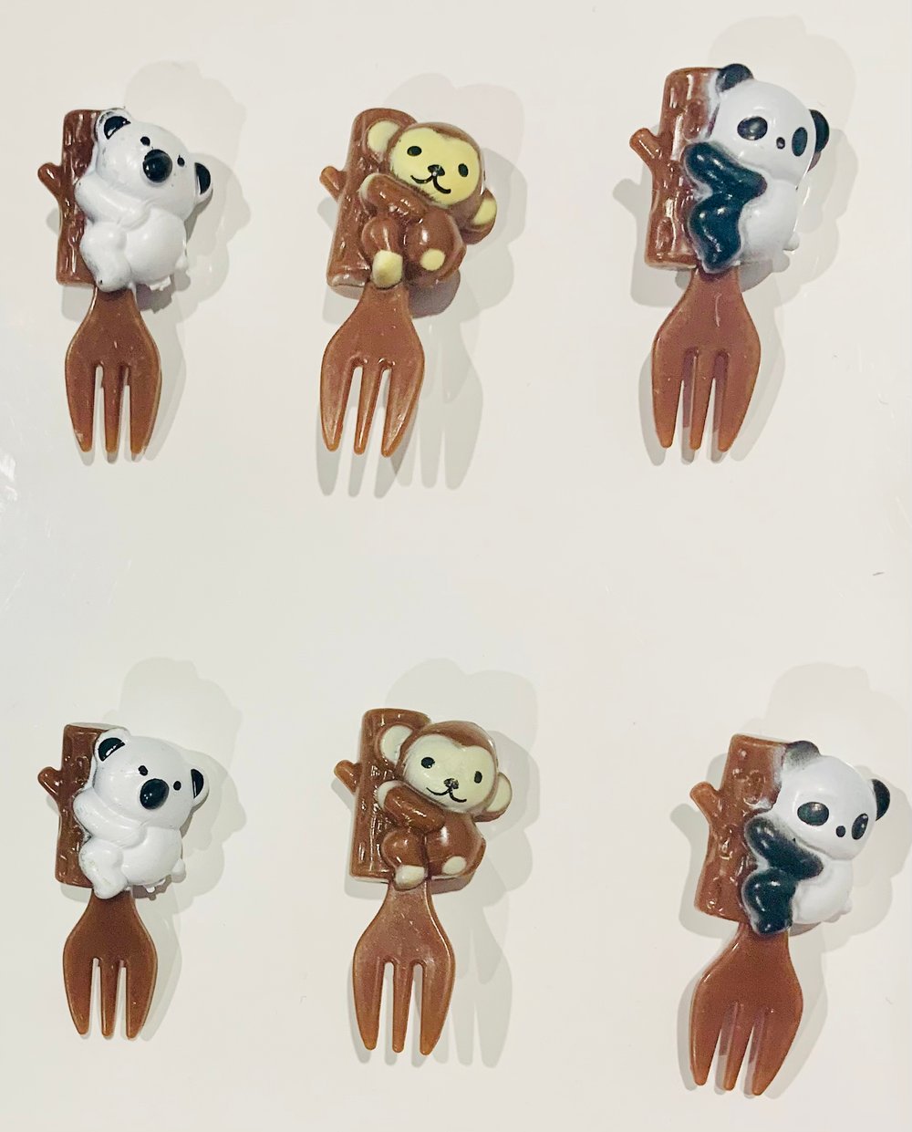 Aussie Animals Fruit Forks / Food Picks