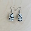 Panda Earrings