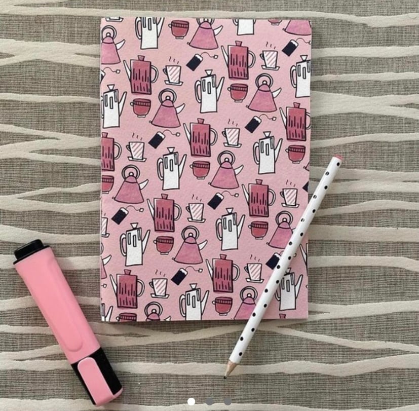Image of Tea Print Notebook