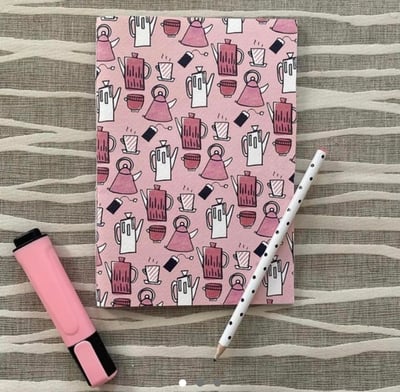 Image of Tea Print Notebook
