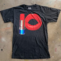 Image 1 of PREORDER - Pulp - Lipgloss - 1993 Promo Shirt Reprint - Black Tees and Sweatshirts