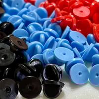 Image 2 of Color Rubber Pin Backs