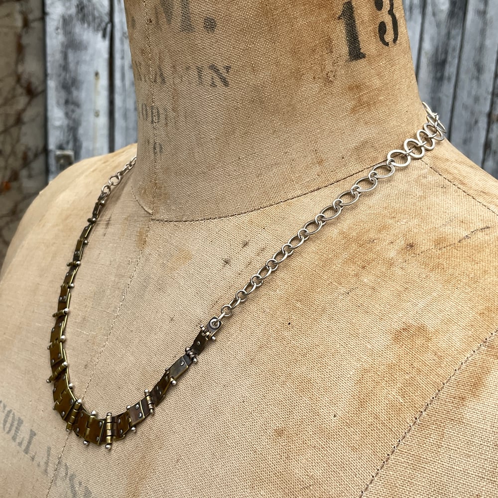 Image of Hinged hinges necklace 
