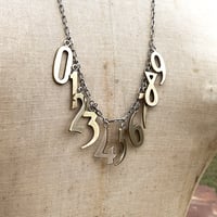 Image 4 of 0 to 9 necklace 