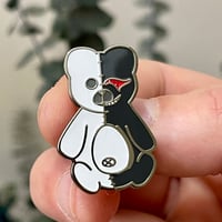 Image 4 of Monokuma Plush Enamel Pin