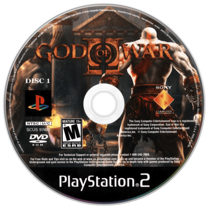 God of War I [NTSC-U]/ God of War II [NTSC-U] (Two Disc edition)