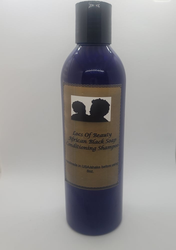 Image of African black soap conditioning shampoo