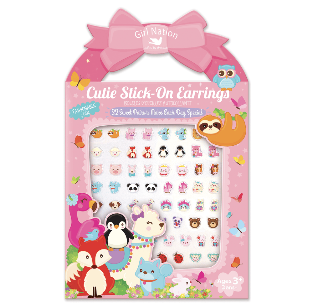 Image of Animal Friends Stick On Earrings 