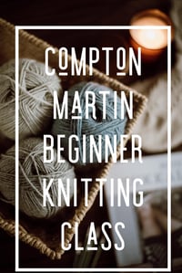 Image 1 of Beginner Knitting class Compton Martin Monday Mornings 