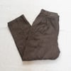 Vertical Apparel Group Brown Woven Wool Blend Pants