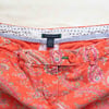 Tommy Hilfiger Orange Paisley Bermuda Shorts