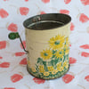 Vintage Sunflower Pattern Flour / Powdered Sugar Hand Sifter