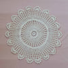 2 Vintage Handmade Crochet Doilies