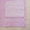 Vintage Blush Baby Pastel Pink Bath Towel & Wash Cloth