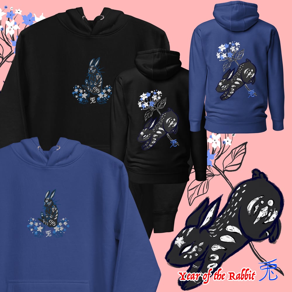 Image of Lunar New Year Rabbit Hoodie