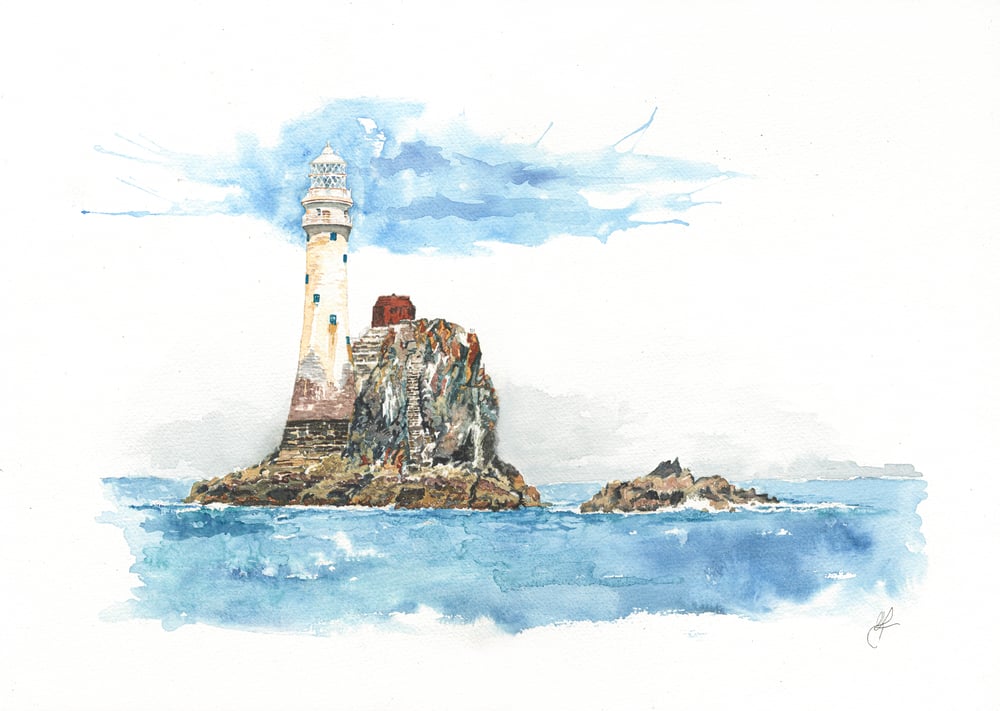 Image of "Fastnet Visit" - ORIGINAL & PRINTS 