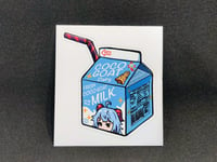 Coco Goat Milk Carton Sticker