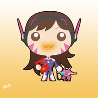 Image 3 of STICKERS- OVERWATCH