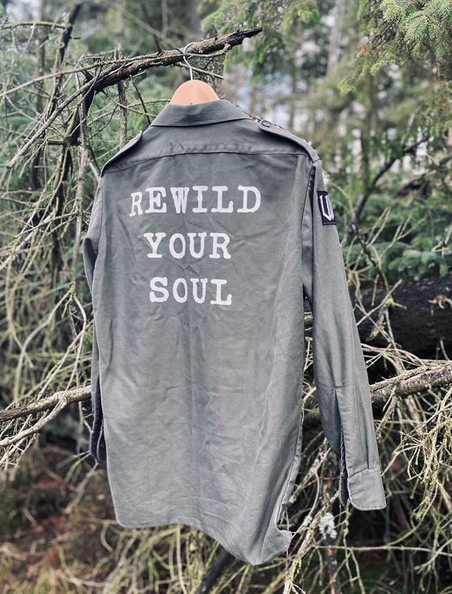 Reimagined: Military Plain Green Rewild Your Soul