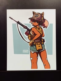 Image 1 of FAL Cat Girl Print